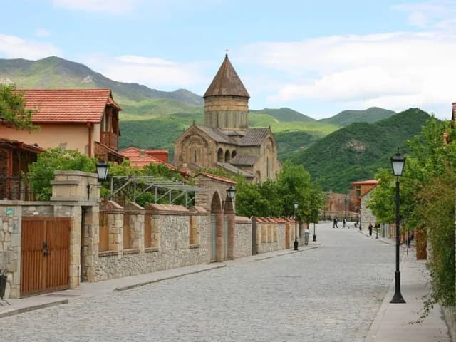Мцхета, прибытие в Кобулети