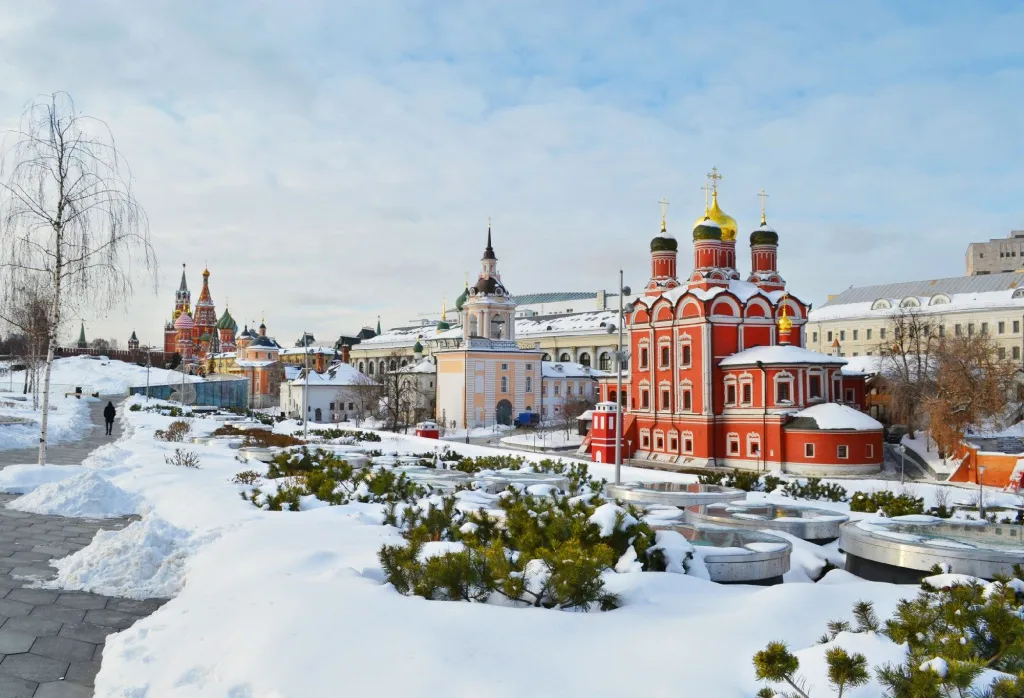 Фото 2: Рождественские каникулы в Москве - Прибытие в Москву