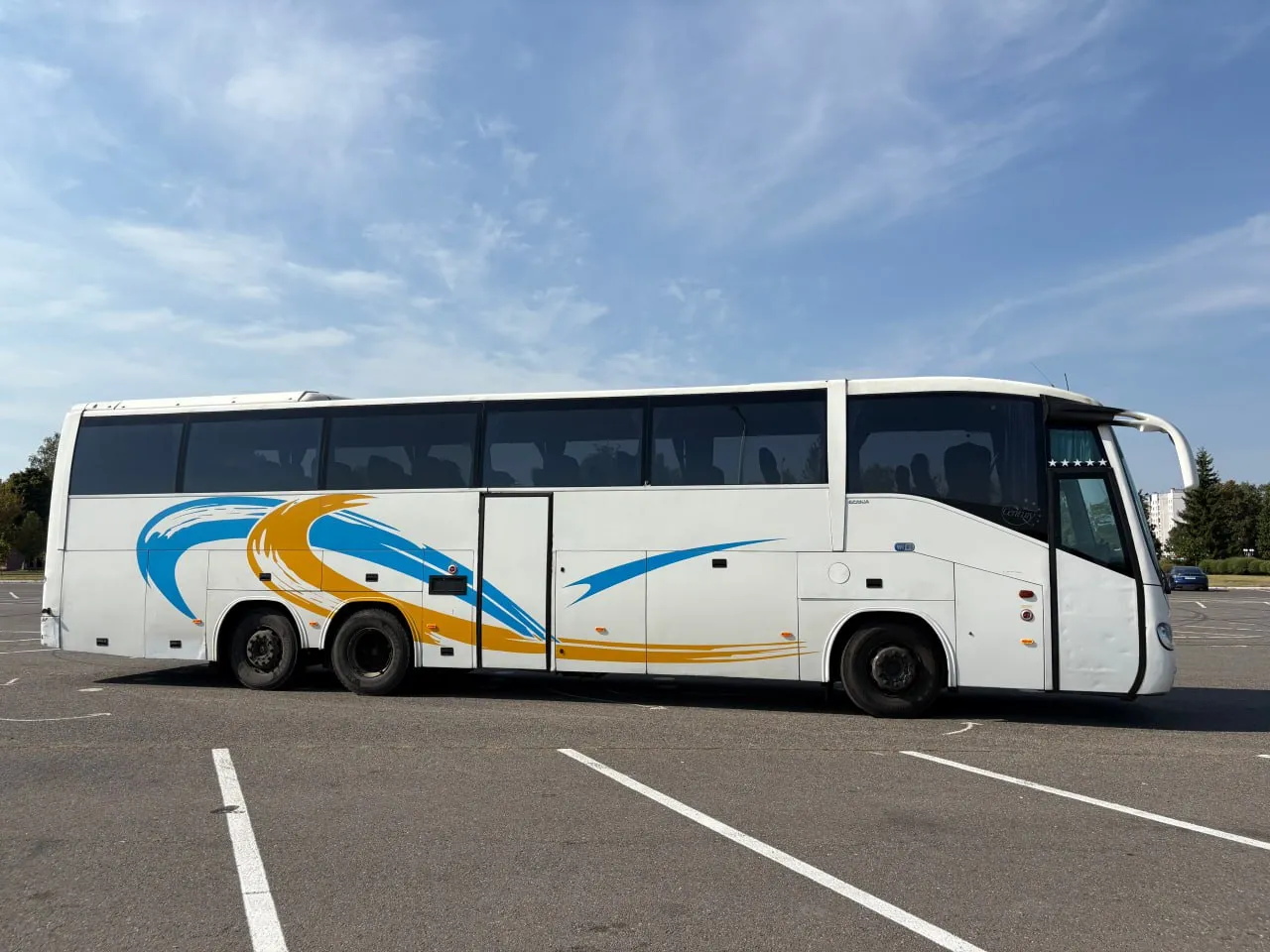 Аренда автобуса Scania K-124 Скания в Минске, Бобруйске, Могилеве